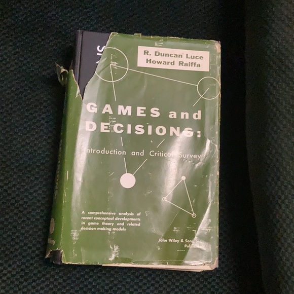 “Games and Decisions” Hardback book vintage - Picture 6 of 16